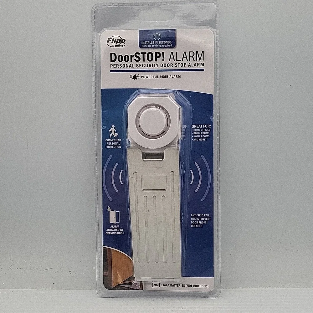 NIP Flipo Personal Security Door Stop‎ Alarm